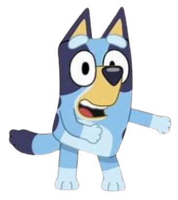 Bluey Heeler Blank Meme Template