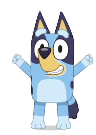 Bluey Heeler Blank Meme Template