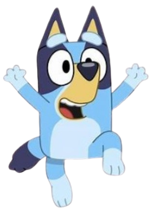 Bluey Heeler Blank Meme Template