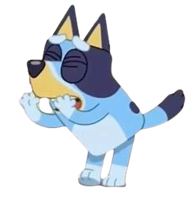 Bluey Heeler Blank Meme Template