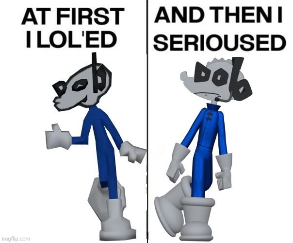 In the original game he thinks everything a game but in galactic groove he locked tf in | made w/ Imgflip meme maker