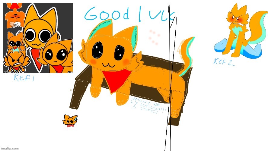 repost of me and ixel drawing together | made w/ Imgflip meme maker