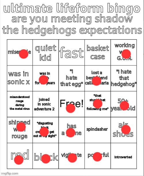 maybe I might be joking | image tagged in ultimate lifeform bingo by getawax | made w/ Imgflip meme maker