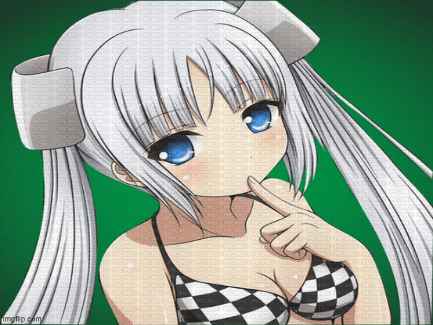 miss monochrome Blank Meme Template