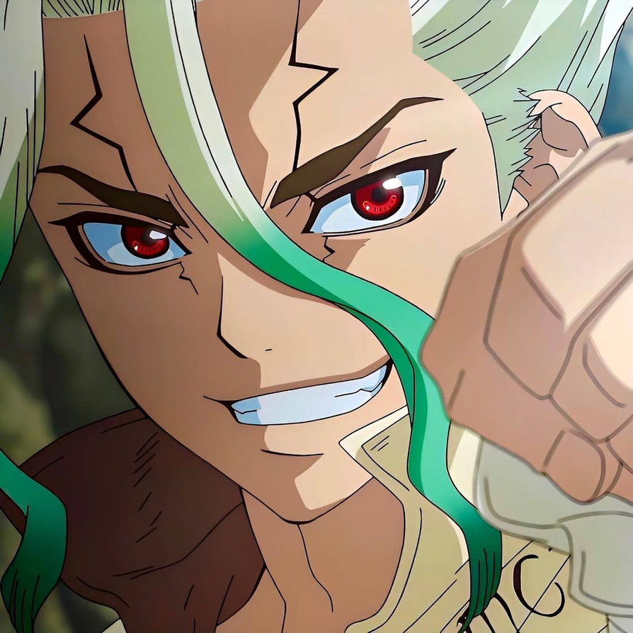 senku Blank Meme Template