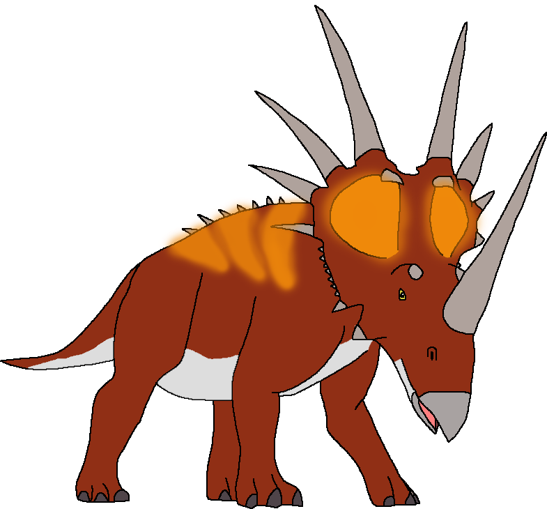 Male Styracosaurus Lux (Paleoverse + EOIverse) Blank Meme Template