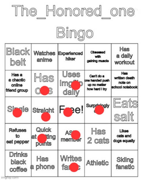 ooouuoooo | image tagged in the_honored_one bingo | made w/ Imgflip meme maker