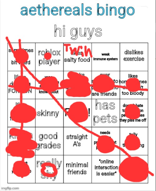 twin | image tagged in aethereals bingo | made w/ Imgflip meme maker