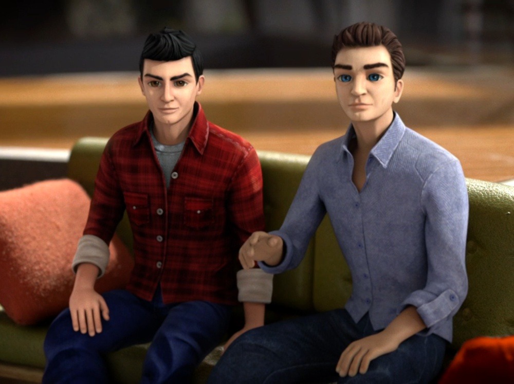 virgil and scott tracy Blank Meme Template