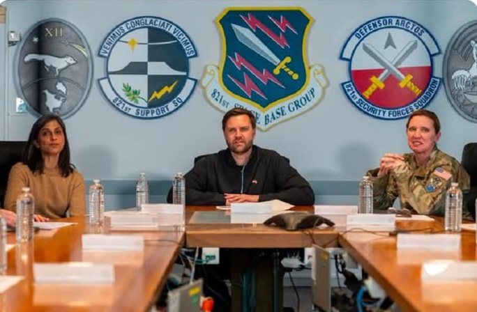 JD Vance in Denmark Blank Meme Template