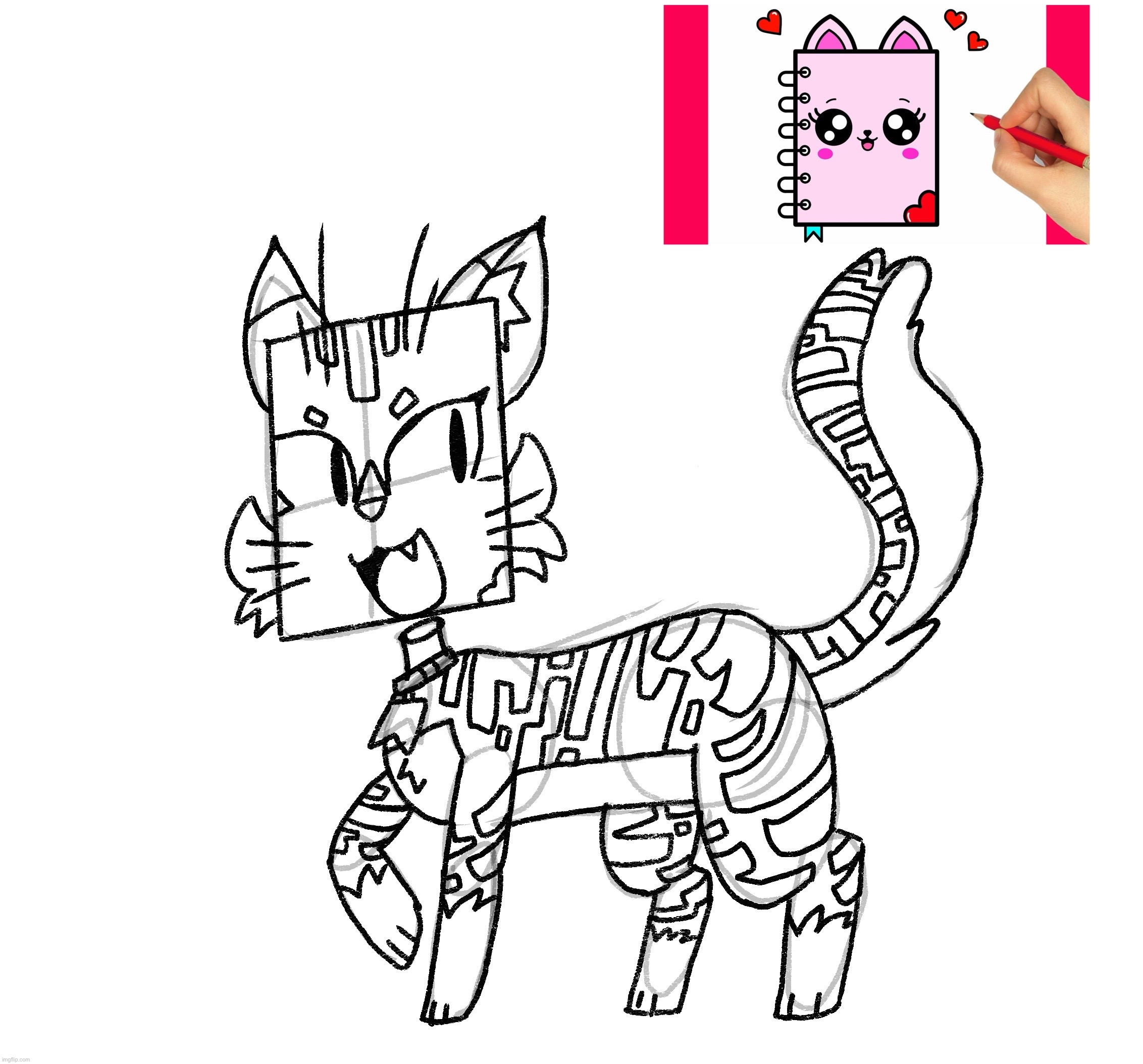 Notebook Cat | made w/ Imgflip meme maker