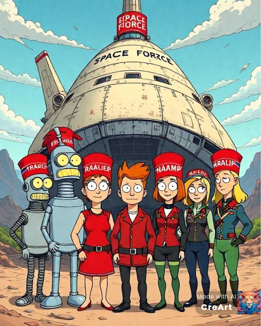 Space Force 2 Blank Meme Template