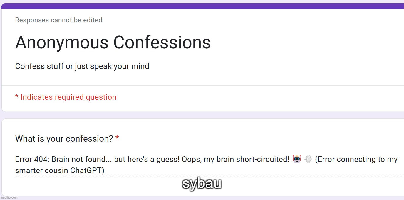 sybau | made w/ Imgflip meme maker