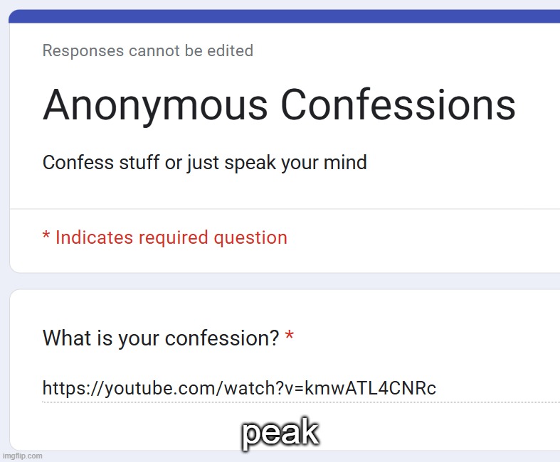 peak | made w/ Imgflip meme maker