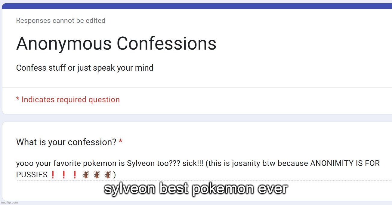sylveon best pokemon ever | made w/ Imgflip meme maker
