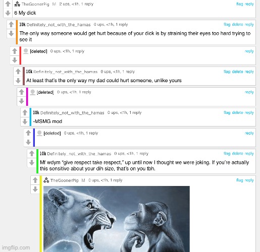 Lmaoo this mf really deleted his comments like a little bitch after throwing a temper tantrum | made w/ Imgflip meme maker