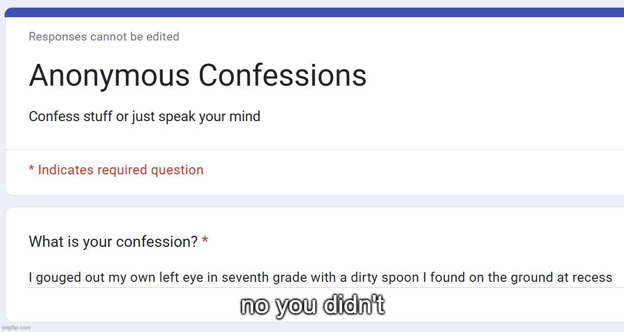 no you didn't | made w/ Imgflip meme maker