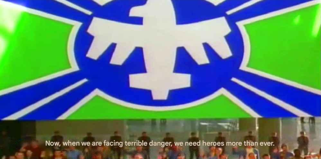 when we are facing terible danger, we need heroes more than ever Blank Meme Template