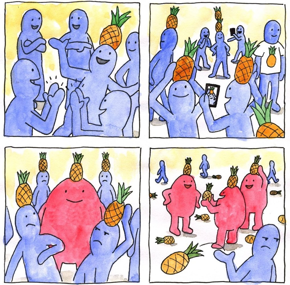Party Spoiler Blank Meme Template