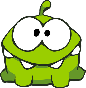 Om nom Blank Meme Template