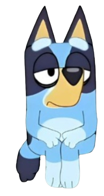 Bluey Heeler Blank Meme Template