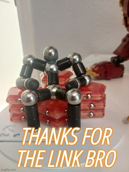 THANKS FOR THE LINK BRO | made w/ Imgflip meme maker