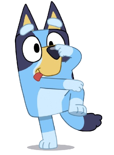 Bluey Heeler Blank Meme Template