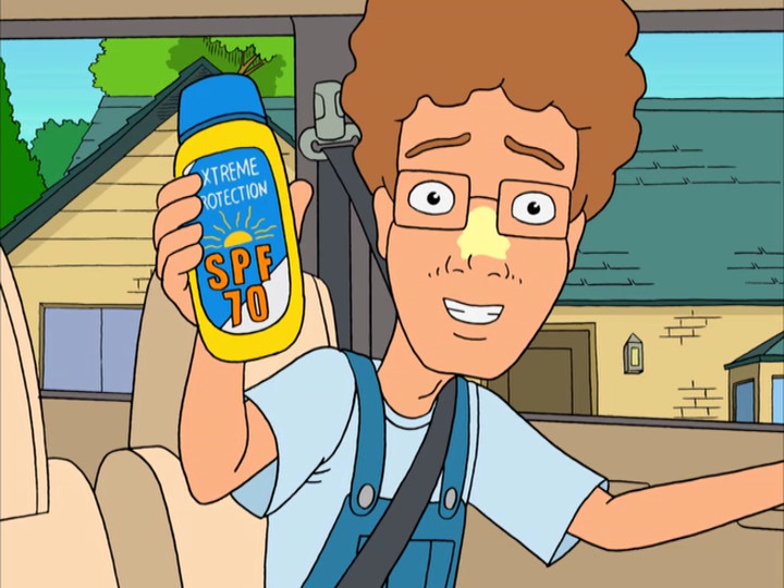 Gerald with sunscreen Blank Meme Template