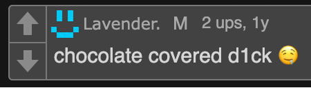 driz- i mean lavender blackmail Blank Meme Template