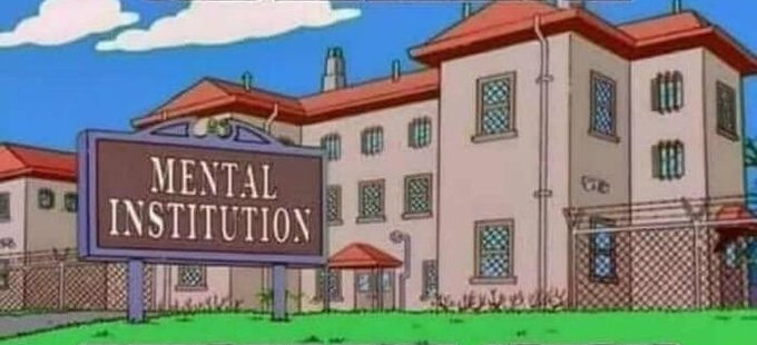 mental institution Blank Meme Template