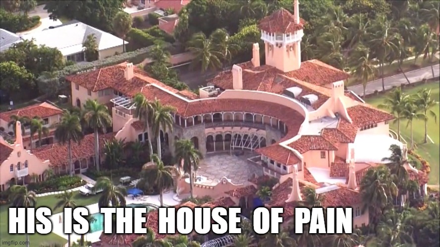 Island of Lost Souls | HIS  IS  THE  HOUSE  OF  PAIN | image tagged in horror | made w/ Imgflip meme maker