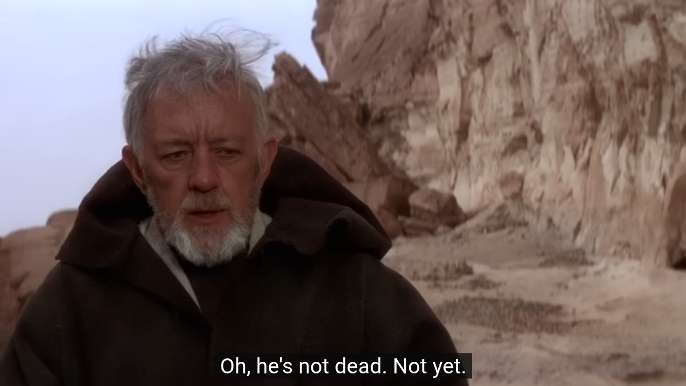 old ben Blank Meme Template