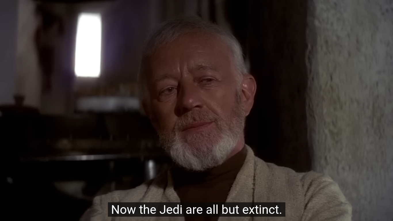 old ben kenobi Blank Meme Template