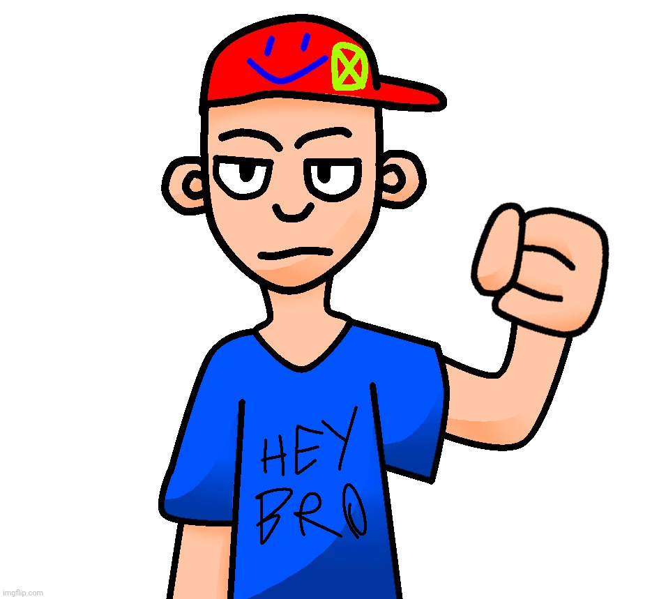 My attempt at experimenting with a 2nd art style I could adopt along with my main one | made w/ Imgflip meme maker