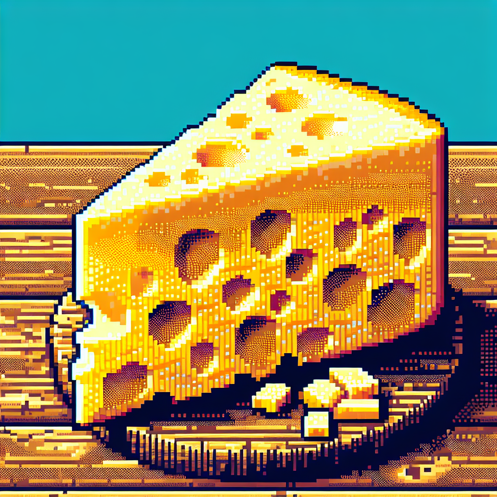 Cheese but Pixelated Blank Meme Template