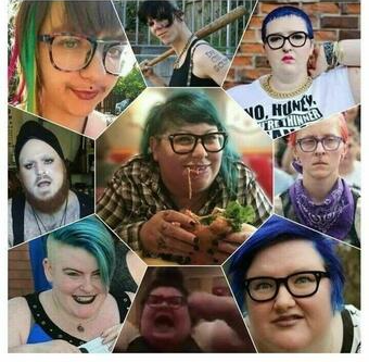 Liberals with blue purple hair Blank Meme Template