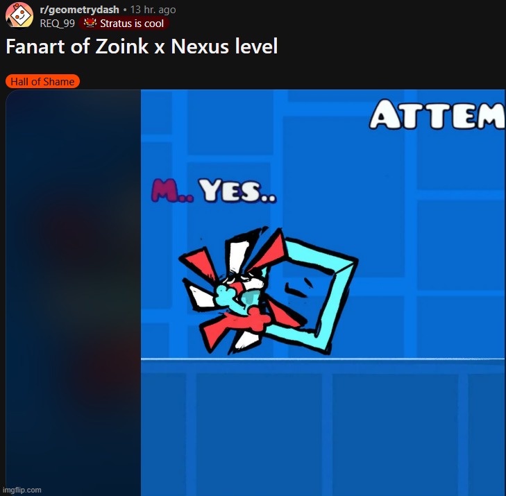 the fuck is going on in the geometry dash community | made w/ Imgflip meme maker