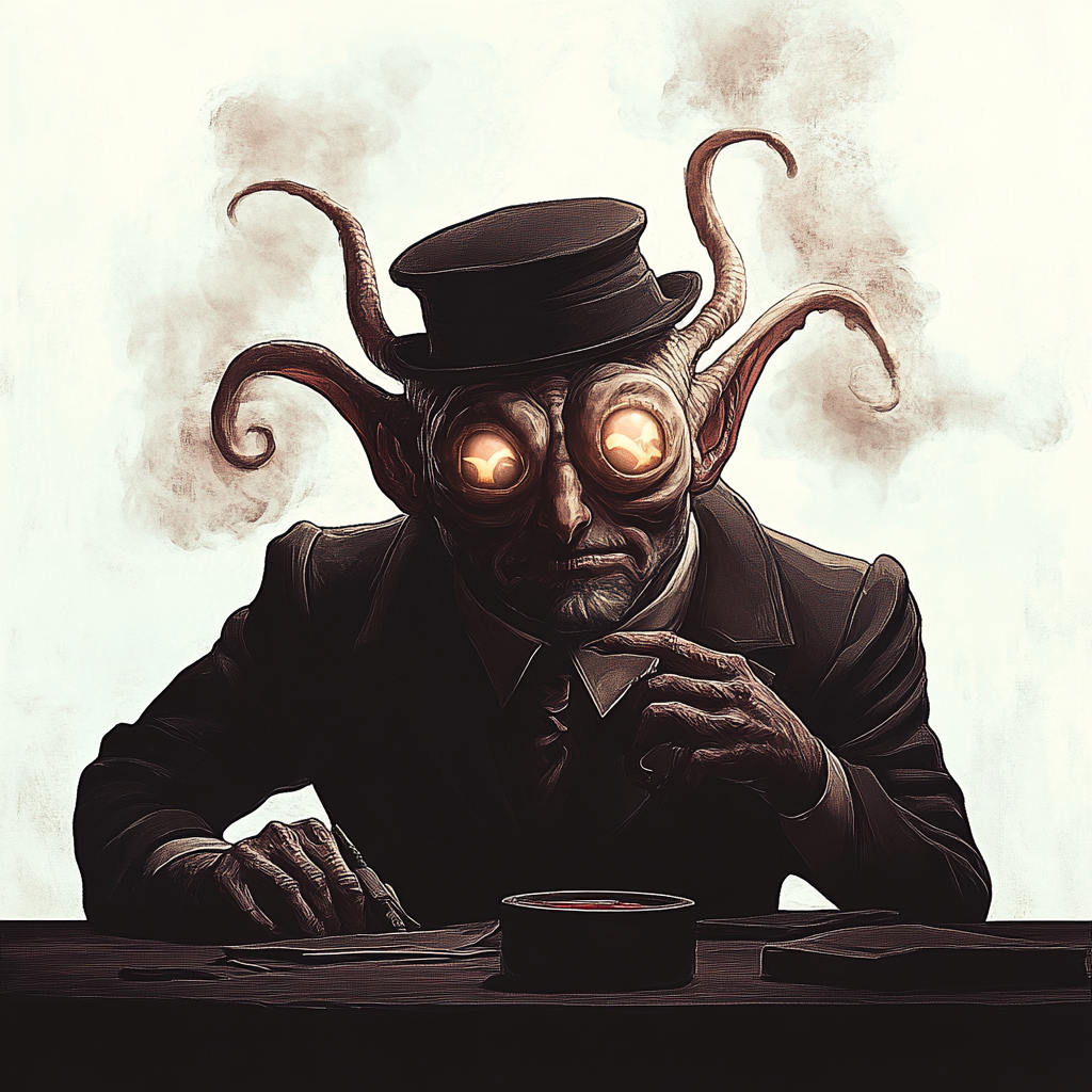 weird beholder Blank Meme Template