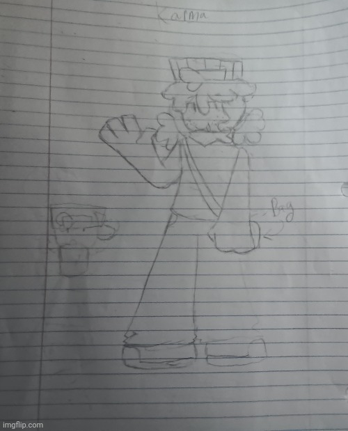 Stupid oc I made (tis a non stereotypical femboy, might change that tho idk) | made w/ Imgflip meme maker