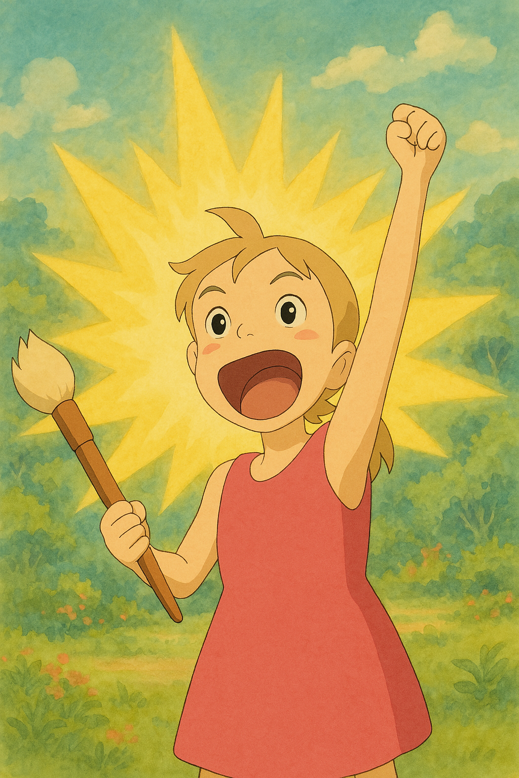 Ghibli X all the Y Blank Meme Template