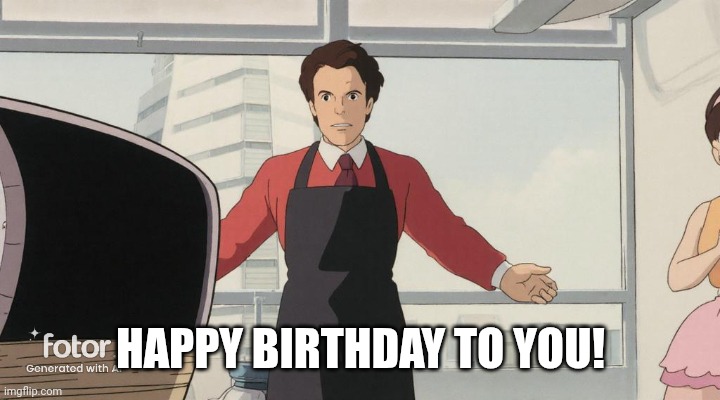 Kamen Rider OOO | HAPPY BIRTHDAY TO YOU! | image tagged in happy birthday | made w/ Imgflip meme maker