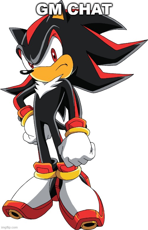 another edgepost | GM CHAT | image tagged in shadow the edgelord hedgehog sonic x anime,edgepost | made w/ Imgflip meme maker