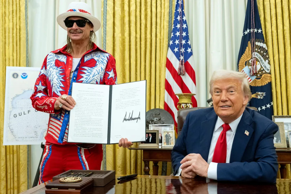 Kid Rock Oval Blank Meme Template