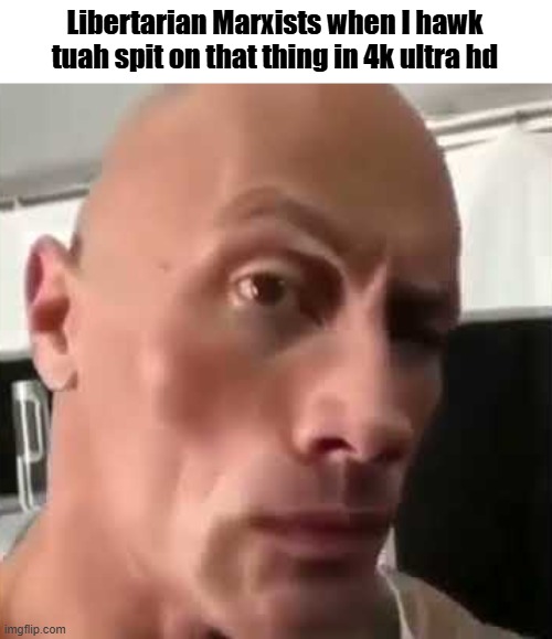 Ayo that’s kinda sus ngl | Libertarian Marxists when I hawk tuah spit on that thing in 4k ultra hd | image tagged in ayo that s kinda sus ngl | made w/ Imgflip meme maker