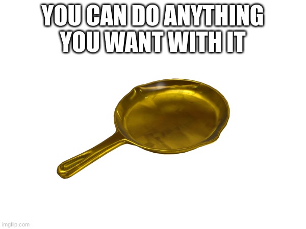YOU CAN DO ANYTHING YOU WANT WITH IT | made w/ Imgflip meme maker