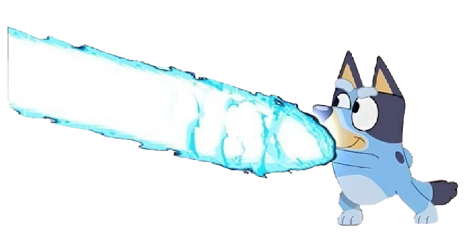 Bluey Heeler Blank Meme Template