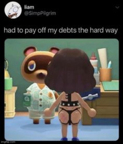 The worst part is that other villagers might actually wear that | image tagged in animal crossing,freaky | made w/ Imgflip meme maker