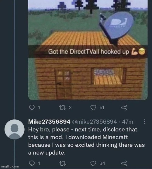 bro gave a block | made w/ Imgflip meme maker