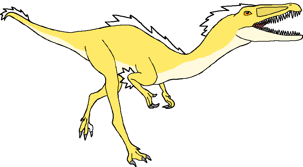 Female Coelophysis (Paleoverse + EOIverse) Meme Template