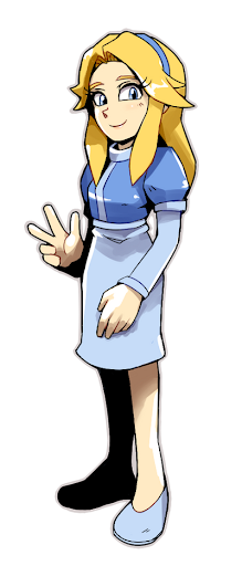 Maria Robotnik Blank Meme Template